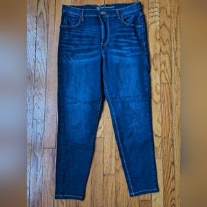 (B3G1) Women's Dark Blue Jeans